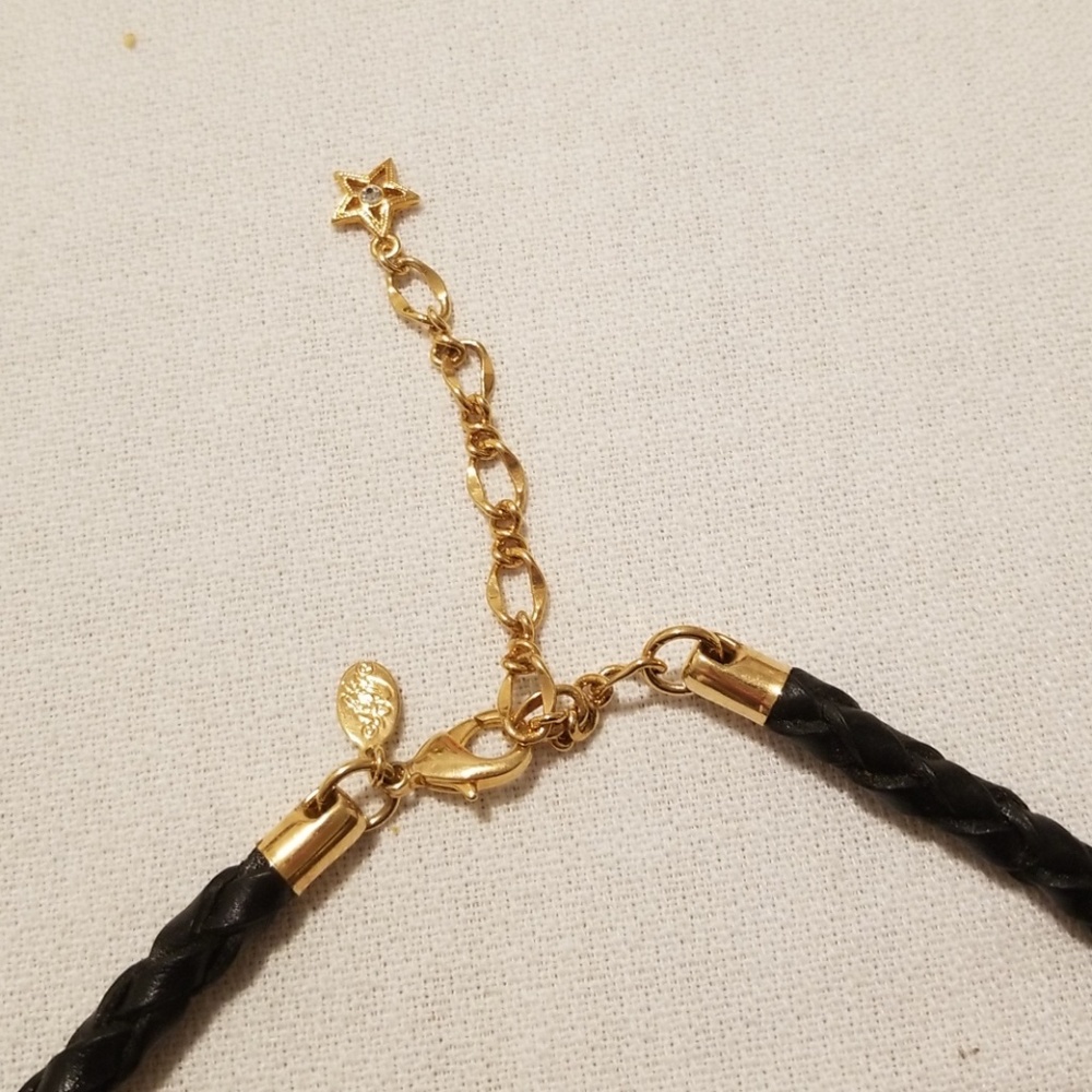 Braided leather chocker, new - Picture 7 of 11